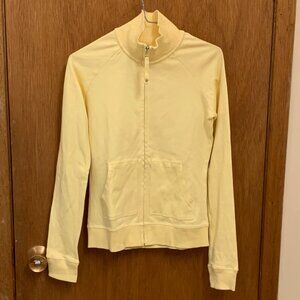 Garage - Yellow zip up sweater - Size M - 100% cotton